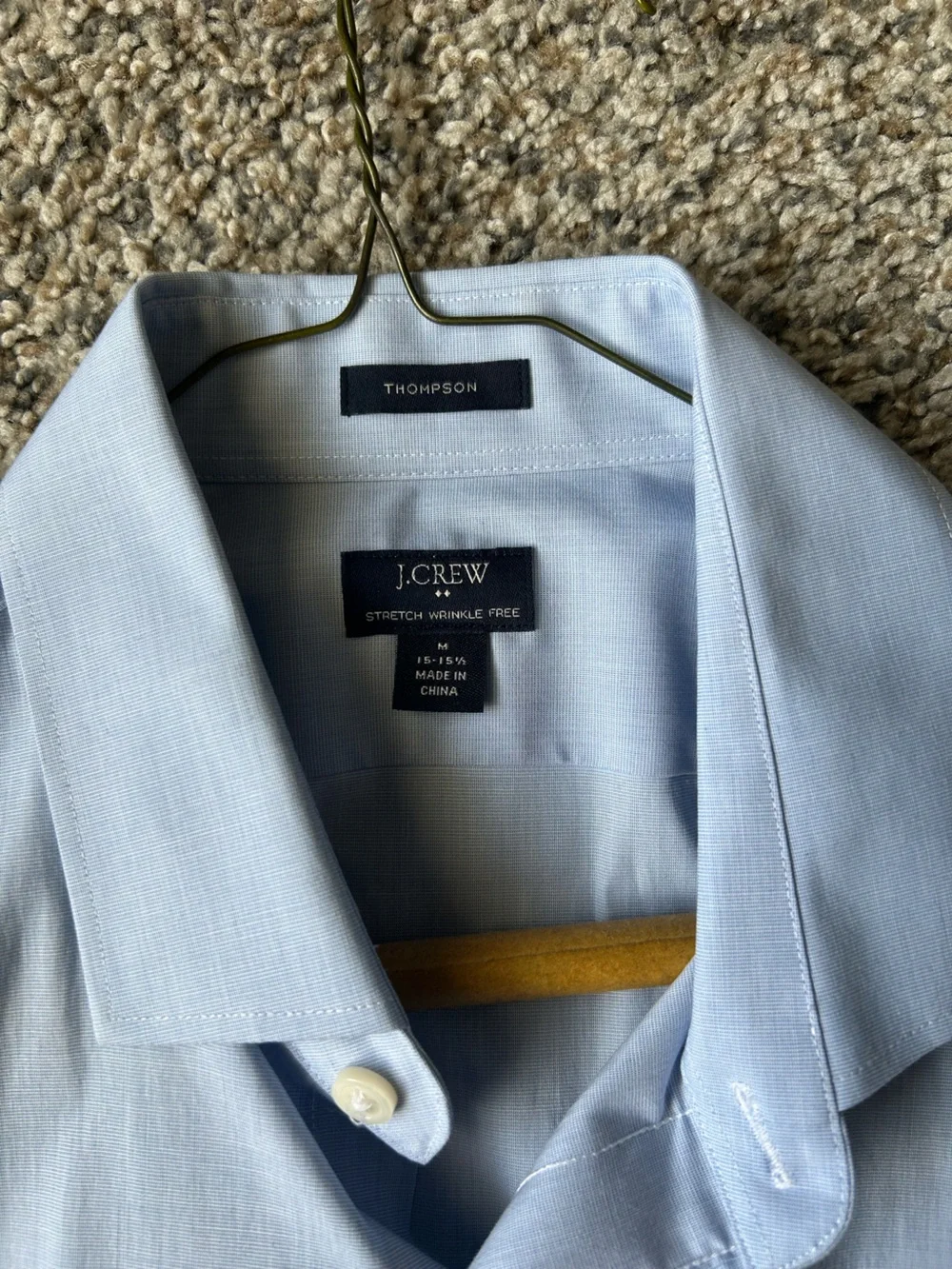 J. Crew Light Blue Long-Sleeve Dress Shirt
